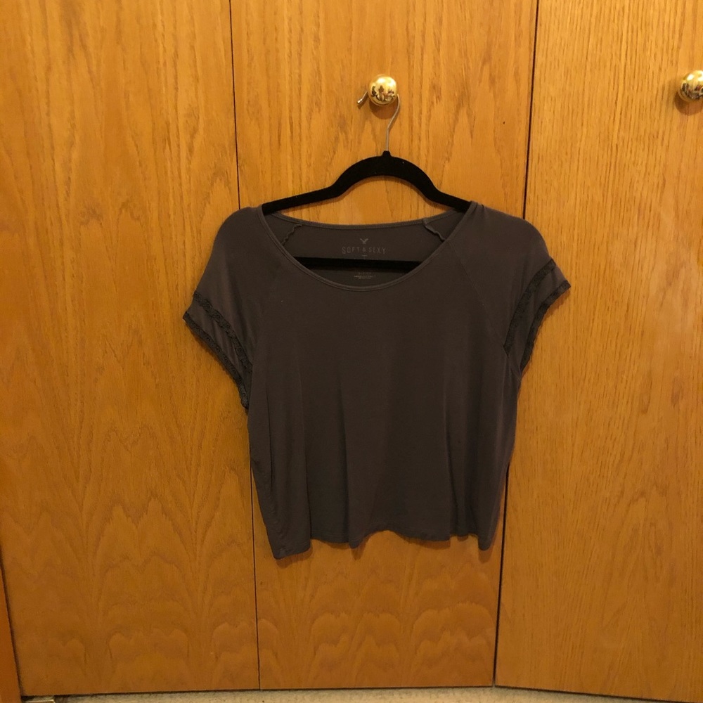 Gray Short Sleeve shirt